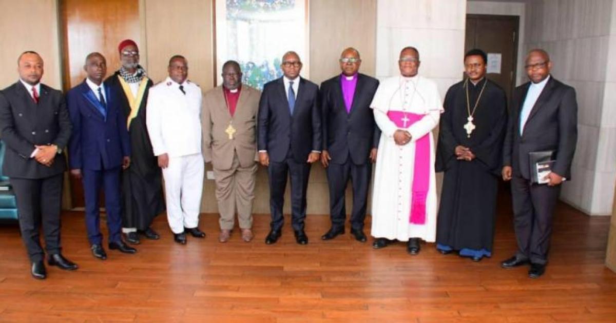 Les dirigeants des confessions religieuses avec le Premier ministre 