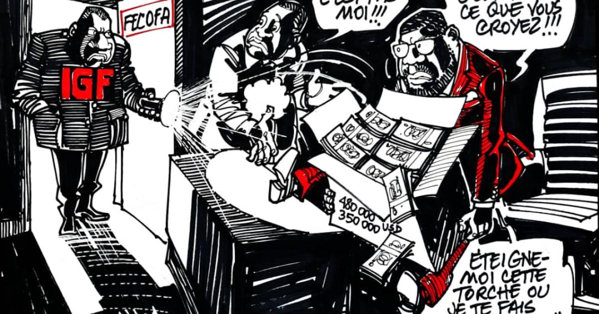 Les caricatures de ACTUALITE.CD sont réalisées par Kash