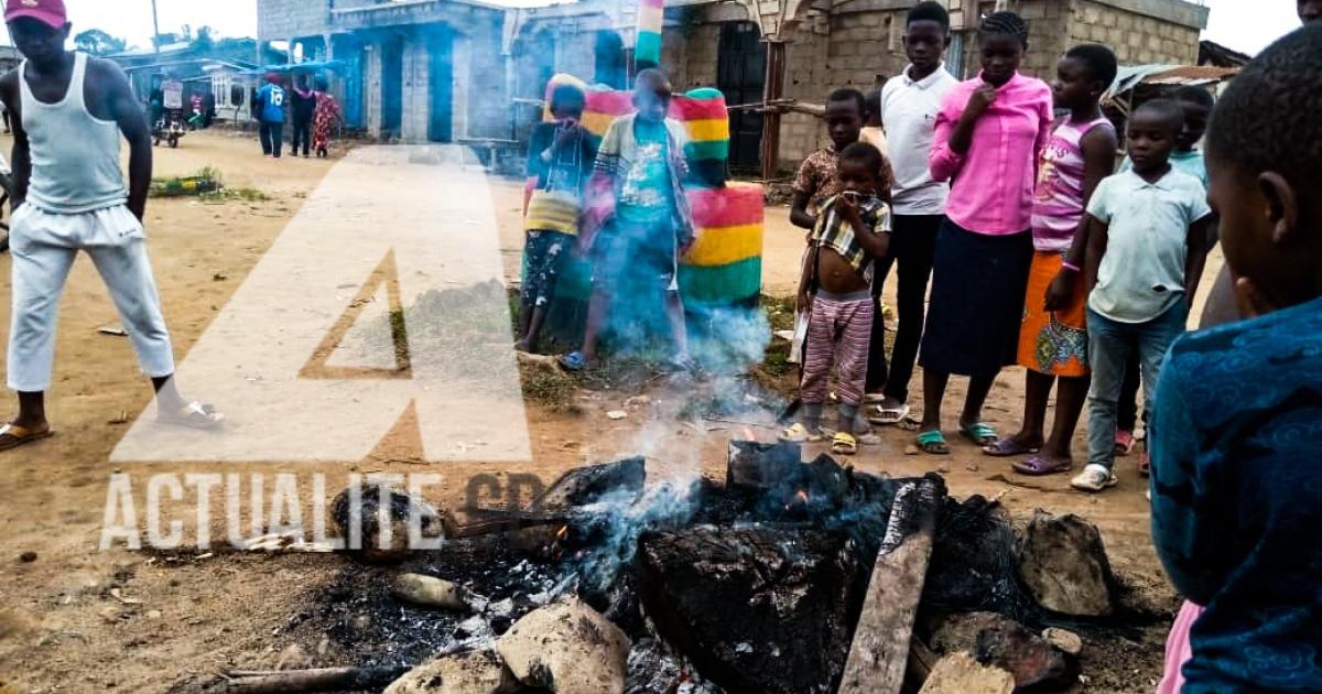 Manifestation des jeunes contre l'insécurité à Beni