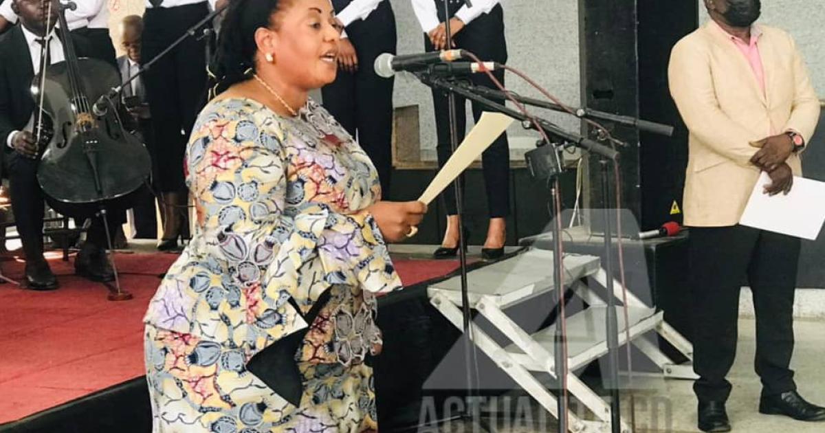 Catherine Furaha, ministre de la Culture