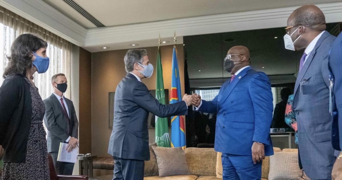A. Blinken et F. Tshisekedi 