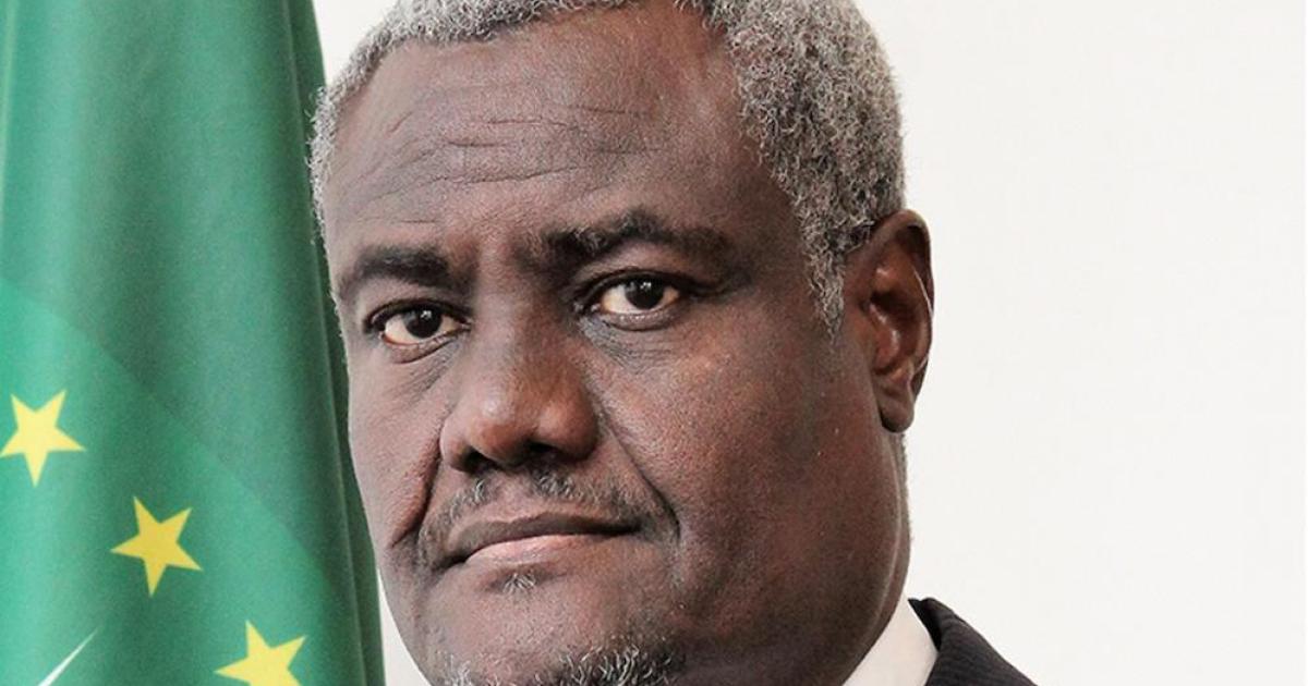 Le Président de la Commission de l’Union africaine, Moussa Faki Mahamat