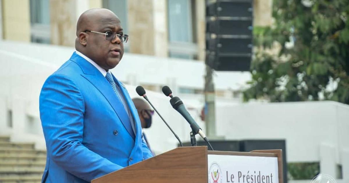 Félix Tshisekedi au lancement de la campagne sur le civisme fiscal et la gestion des deniers publics