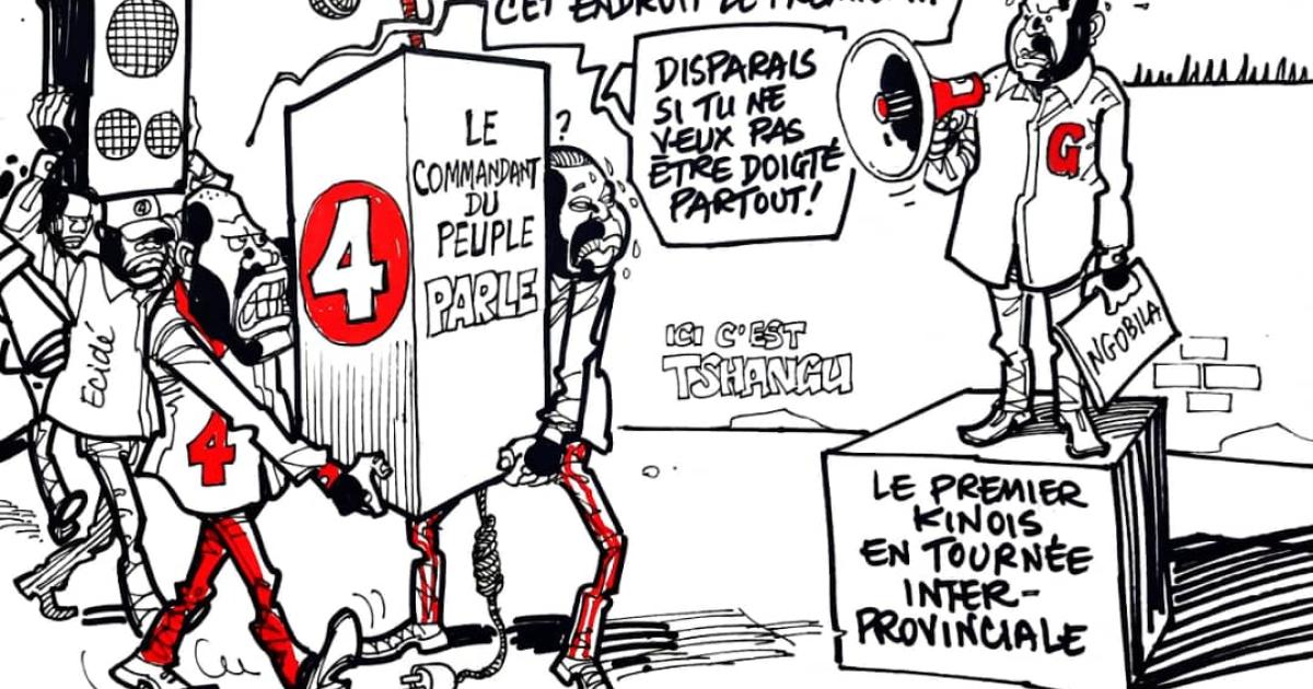 Les caricatures de ACTUALITE.CD sont réalisées par Kash 