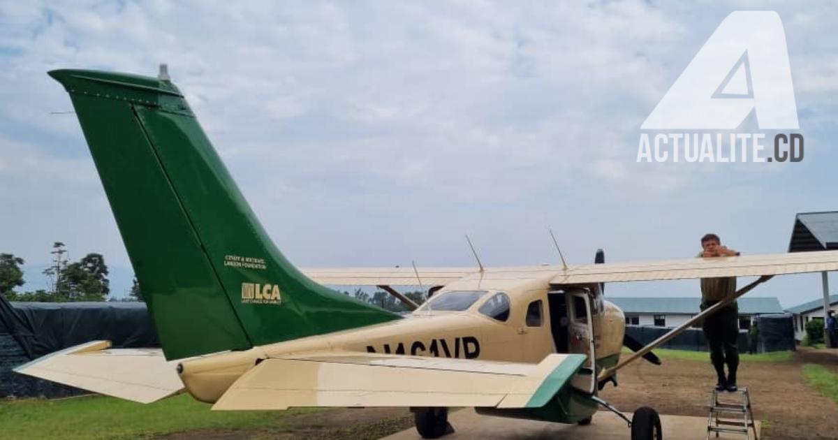 Un Cessna du Parc National des Virunga