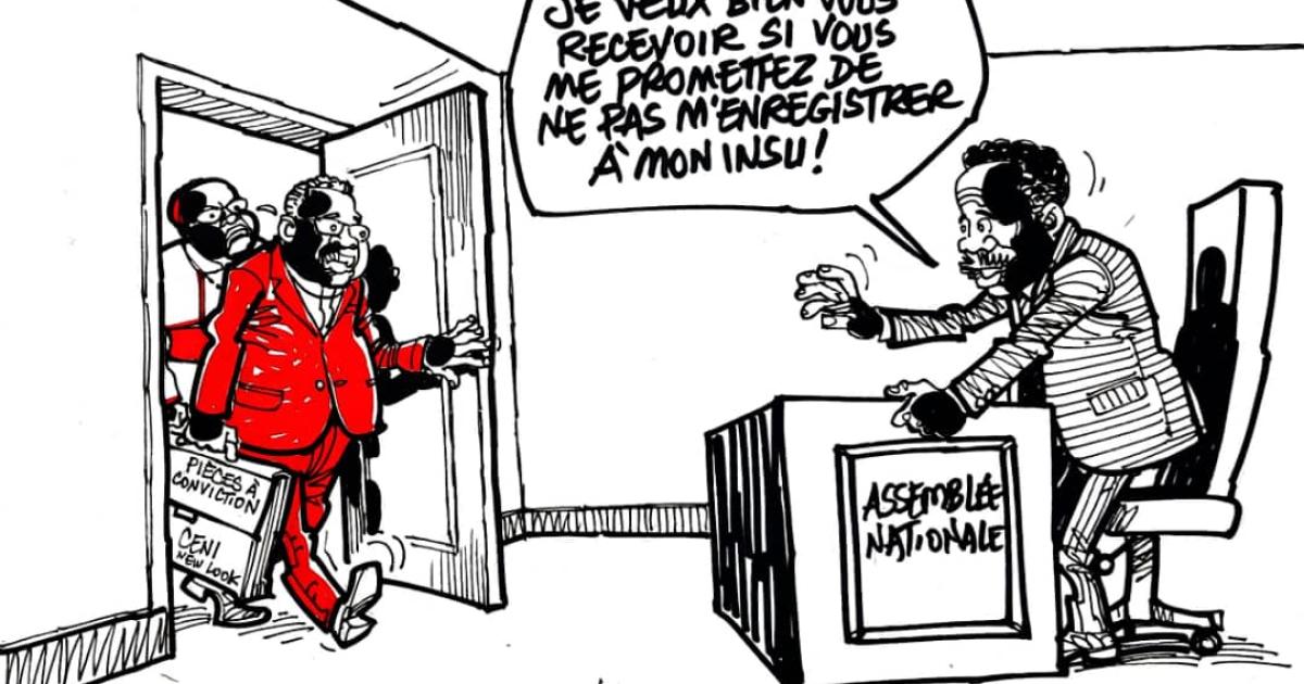 Caricature de ACTUALITE.CD par Kash