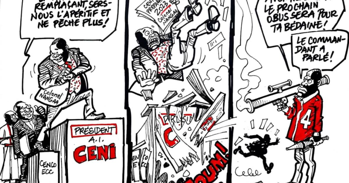 Caricature de ACTUALITE.CD par Kash