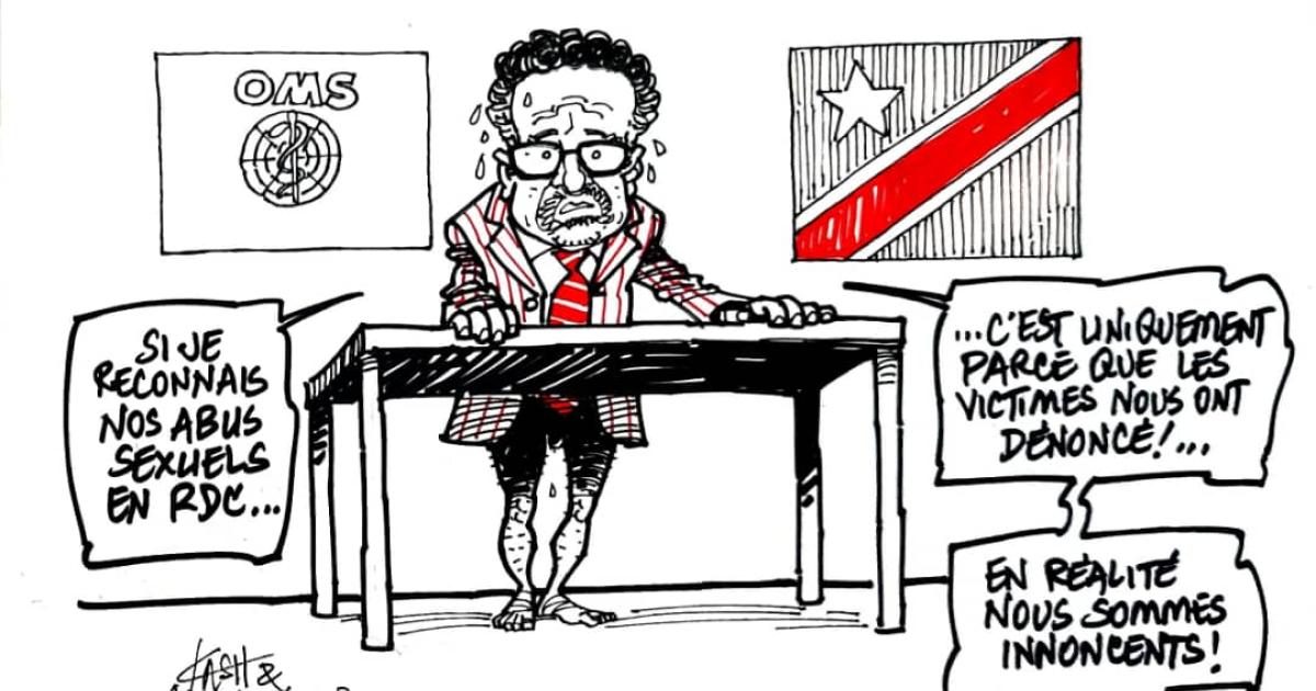Caricature de ACTUALITE.CD par Kash