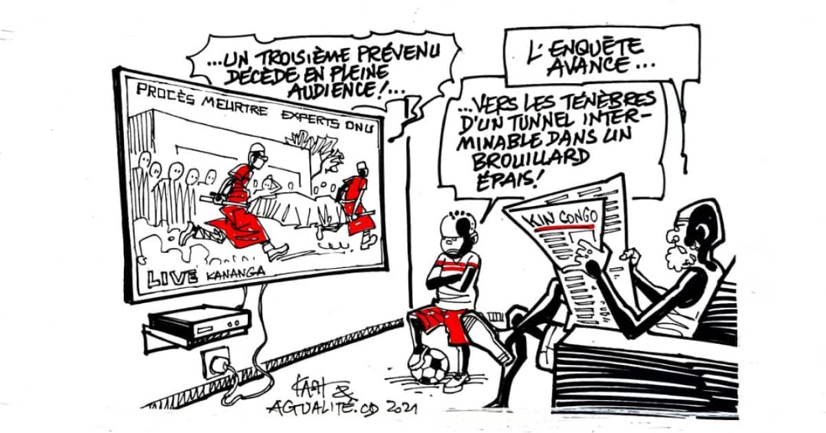 Caricature de ACTUALITE.CD par Kash