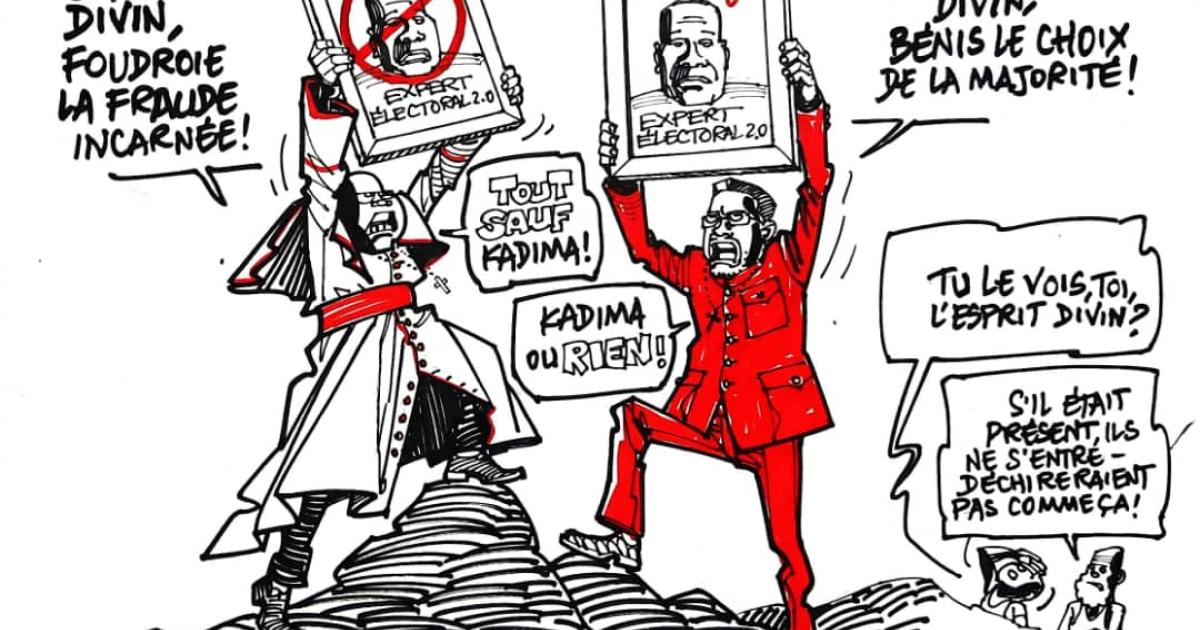 Les caricatures de ACTUALITE.CD sont réalisées par KASH