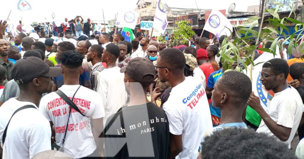 Marche de Lamuka ce samedi 16 octobre 2021 à Kinshasa
