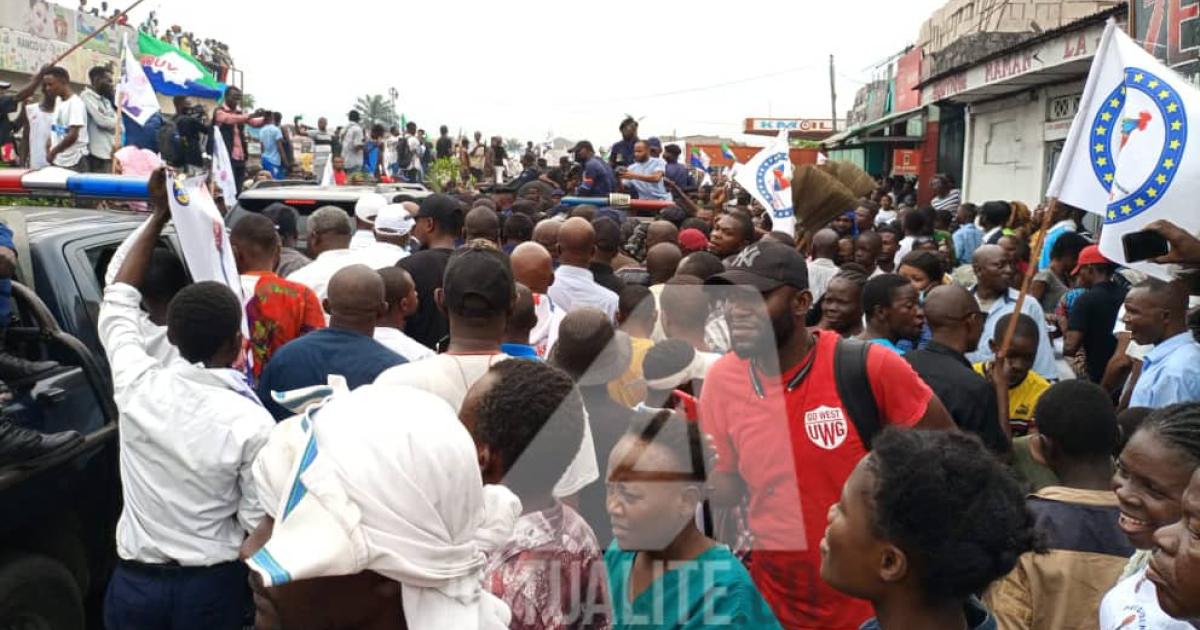Marche de Lamuka ce samedi 16 octobre 2021 à Kinshasa