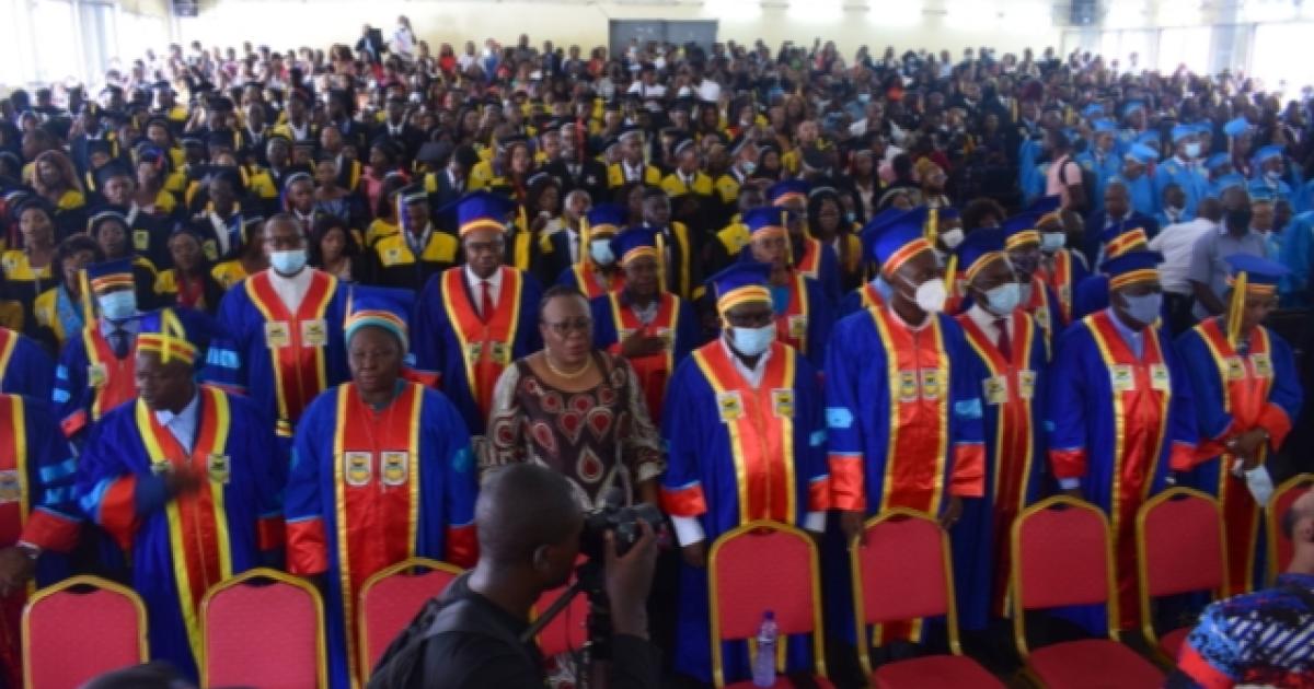 Collation des grades à l'Université catholique du Congo