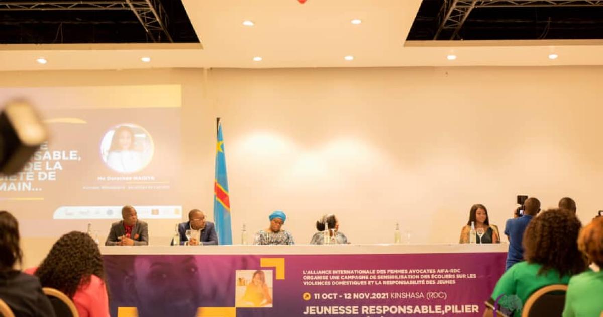 cérémonie du lancement de la campagne à Kinshasa