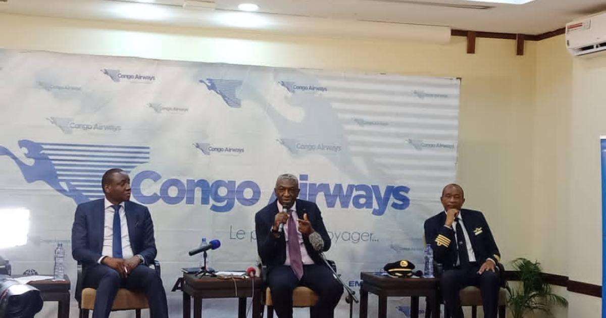 le comité Pascal Kasongo Mwema lors d'une conférence de presse