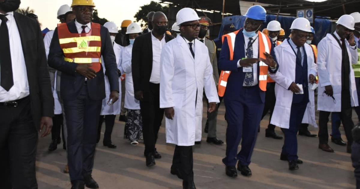 Sama Lukonde au lancement de Kin Elenda 