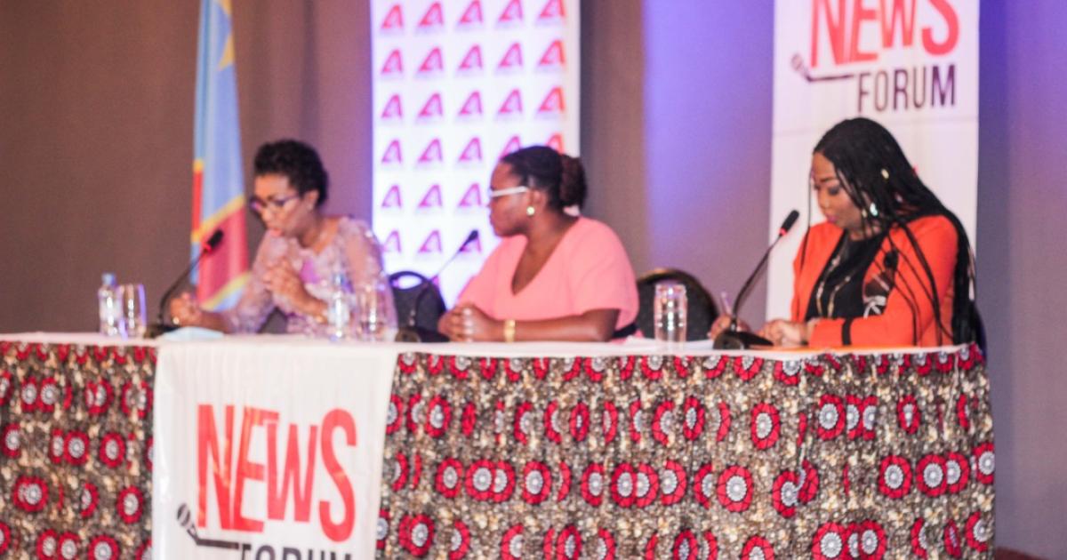 News Forum organisé par ACTUALITE.CD dans le cadre de la campagne 16 jours d’activisme contre la VBG