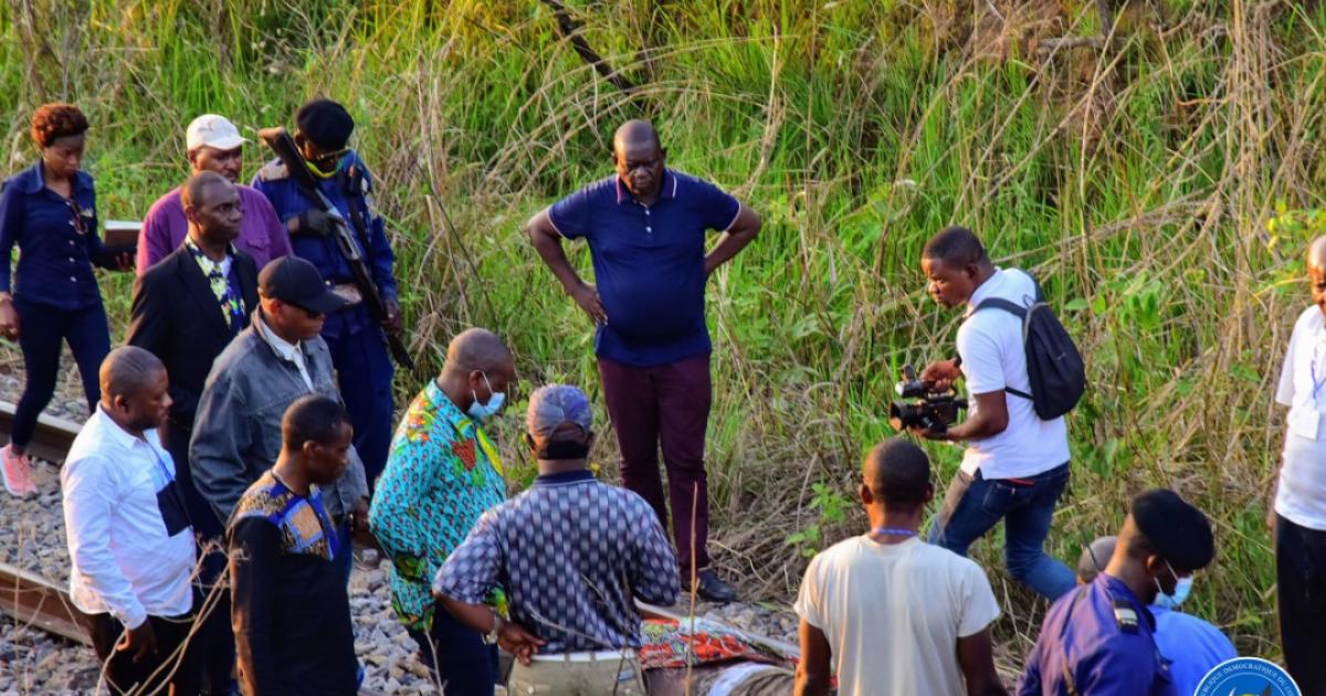 Accident de train dans le territoire de Songololo