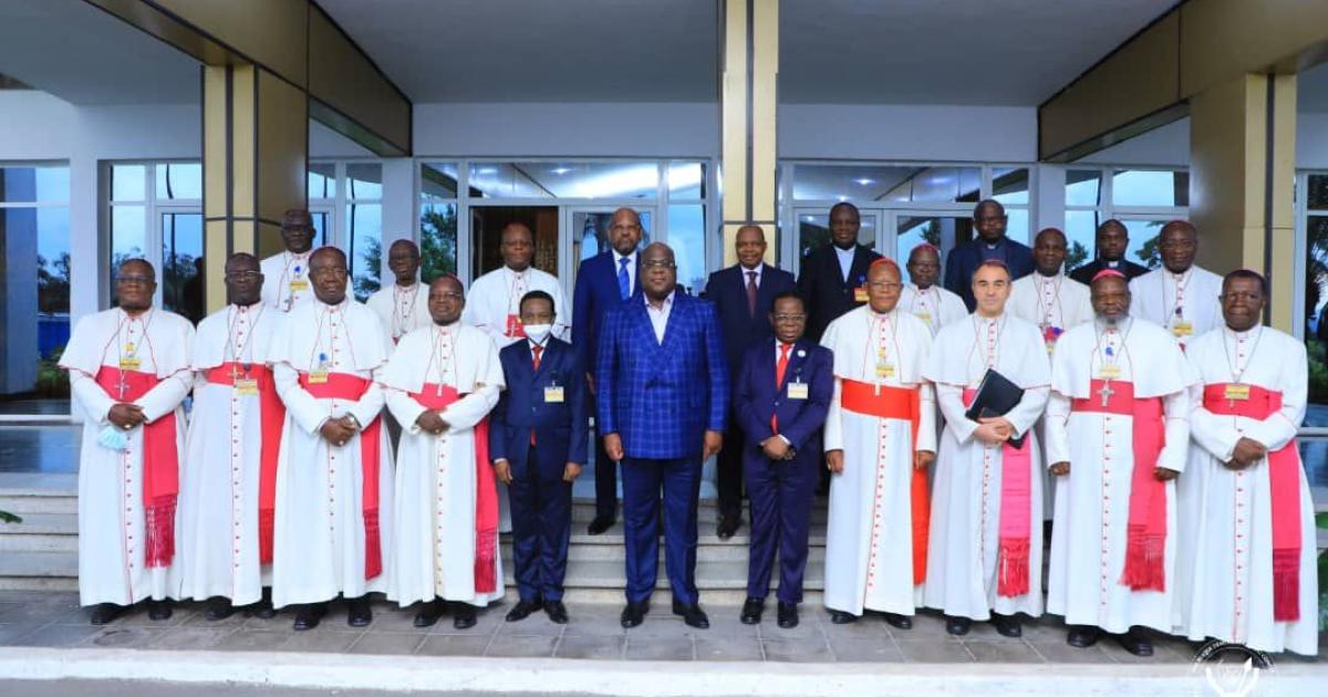 Les évêques de la CENCO reçus par Félix Tshisekedi