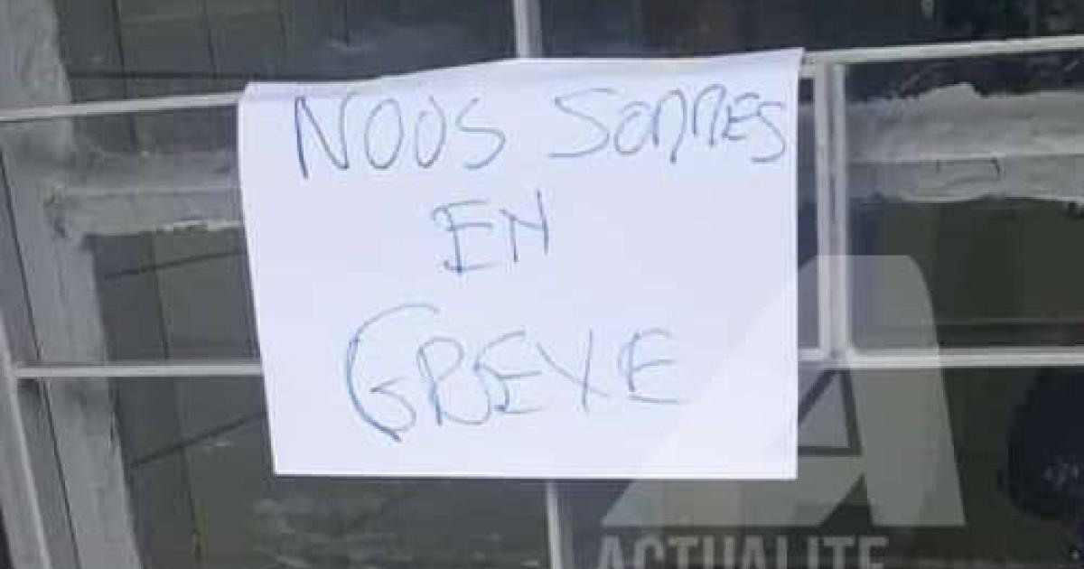 Grève des infirmiers aux cliniques Ngaliema