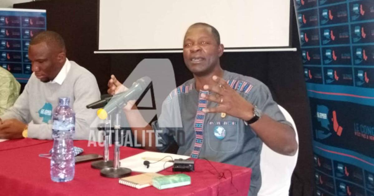 Jean-Claude Mputu, porte-parole du CNPAV