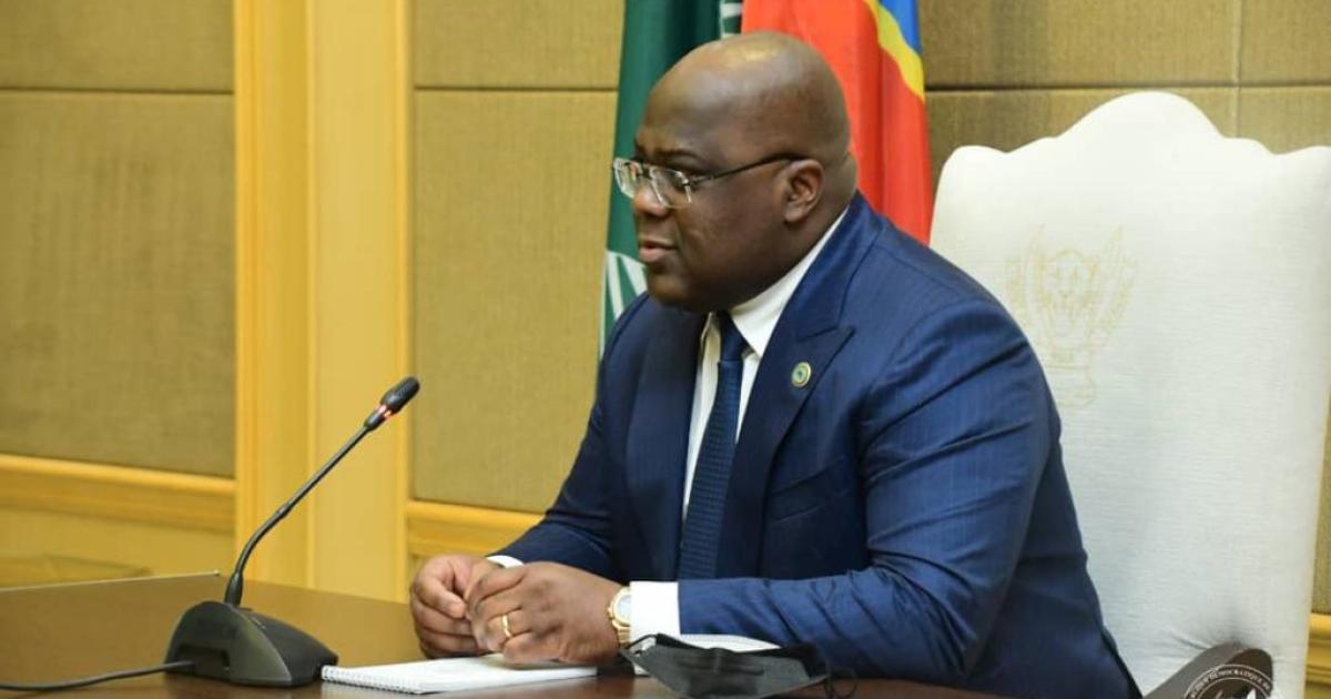 Le président de la République Félix Tshisekedi