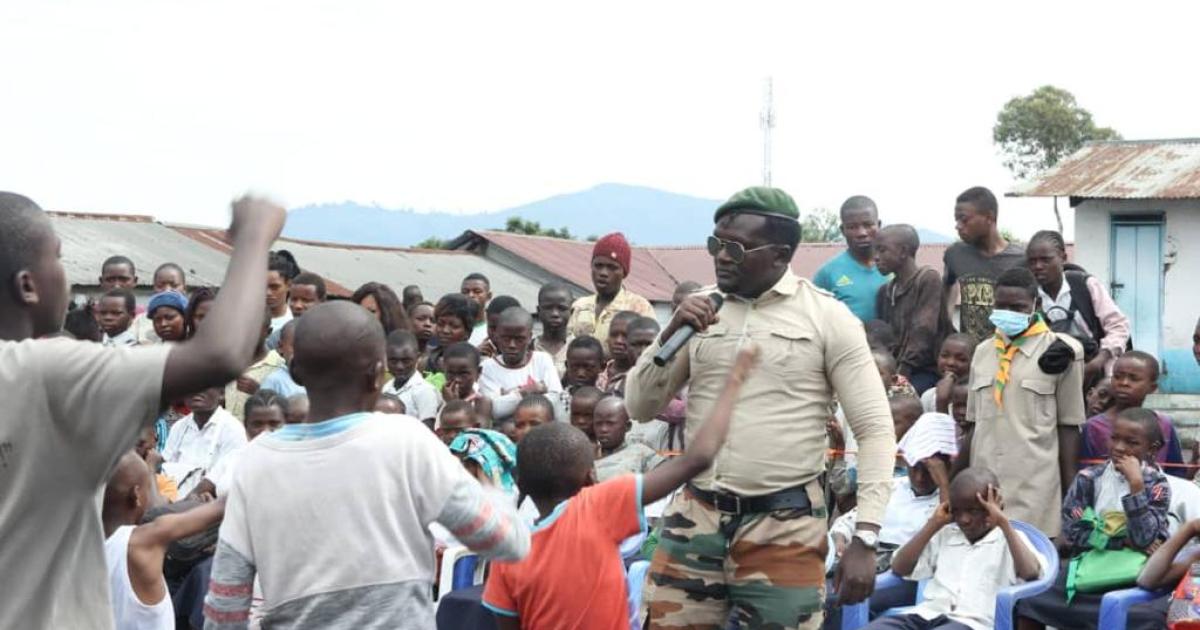Les enfants de Masisi sensibilisés sur leurs droits