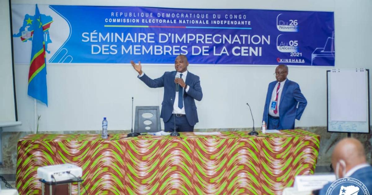 Séminaire d’imprégnation de la CENI
