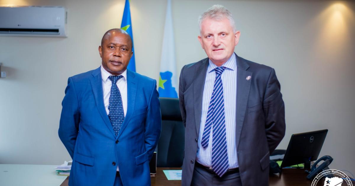 RDC: Denis Kadima et Jean-Marc Châtaigner. Photo droits tiers 