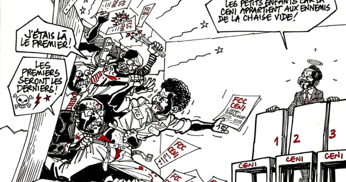 Les caricatures de ACTUALITE.CD sont réalisées par Kash