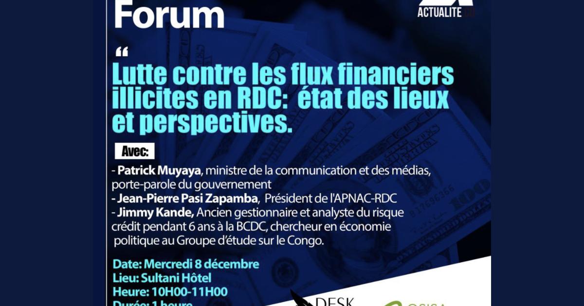 Le News Forum est l’émission-évènement de ACTUALITE.CD organisé chaque mois