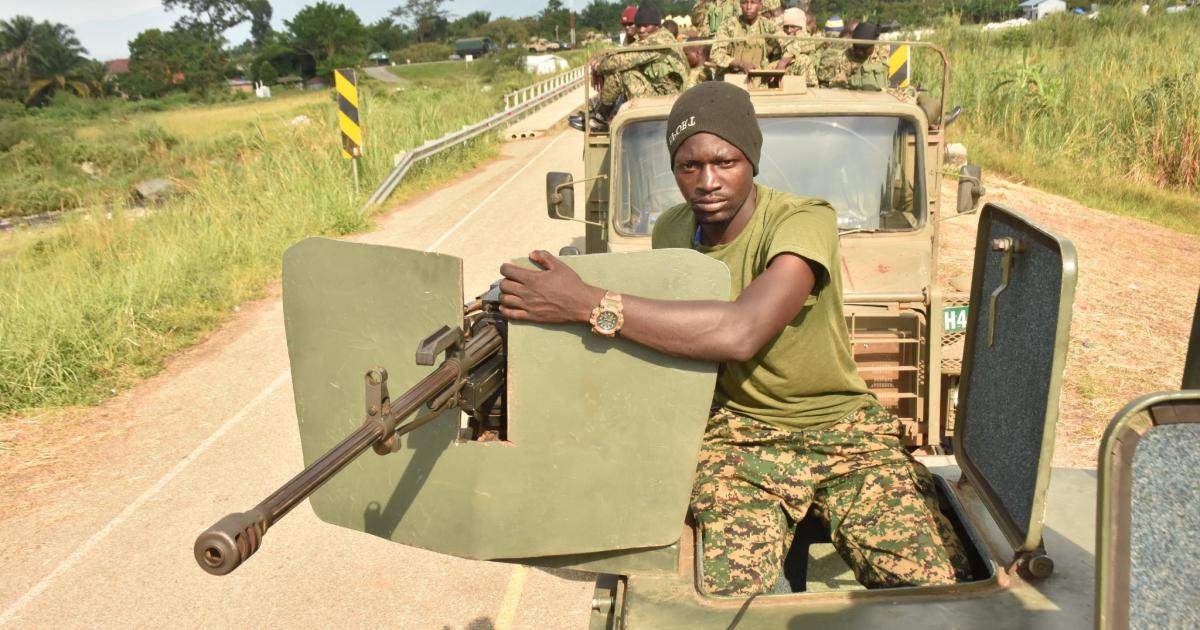 Des militaires de l’Armée ougandaise. Photo d’illustration