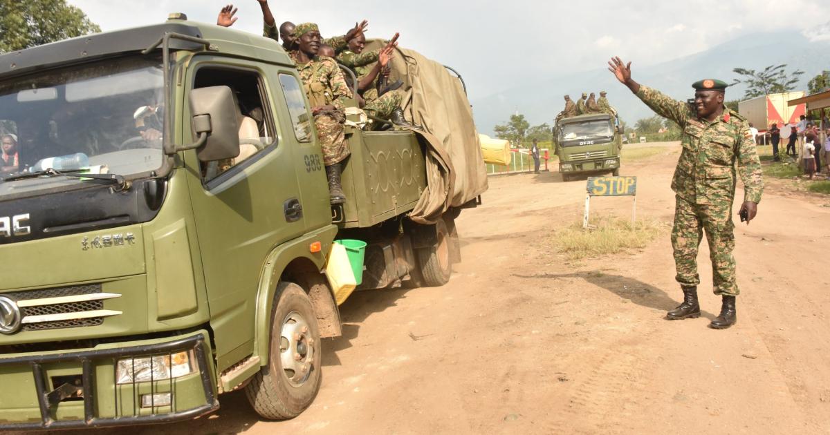 Des militaires de l’Armée ougandaise. Photo d’illustration