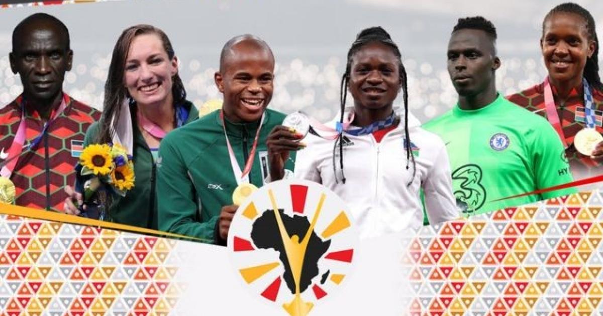 Les 6 finalistes du prix de la personnalité sportive africaine