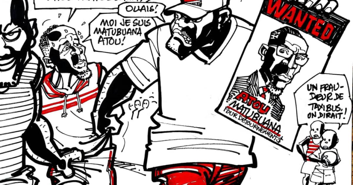 Les caricatures de ACTUALITE.CD sont réalisées par Kash