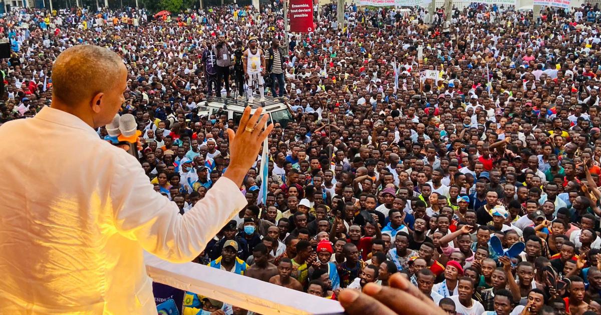 Moise Katumbi à Kisangani