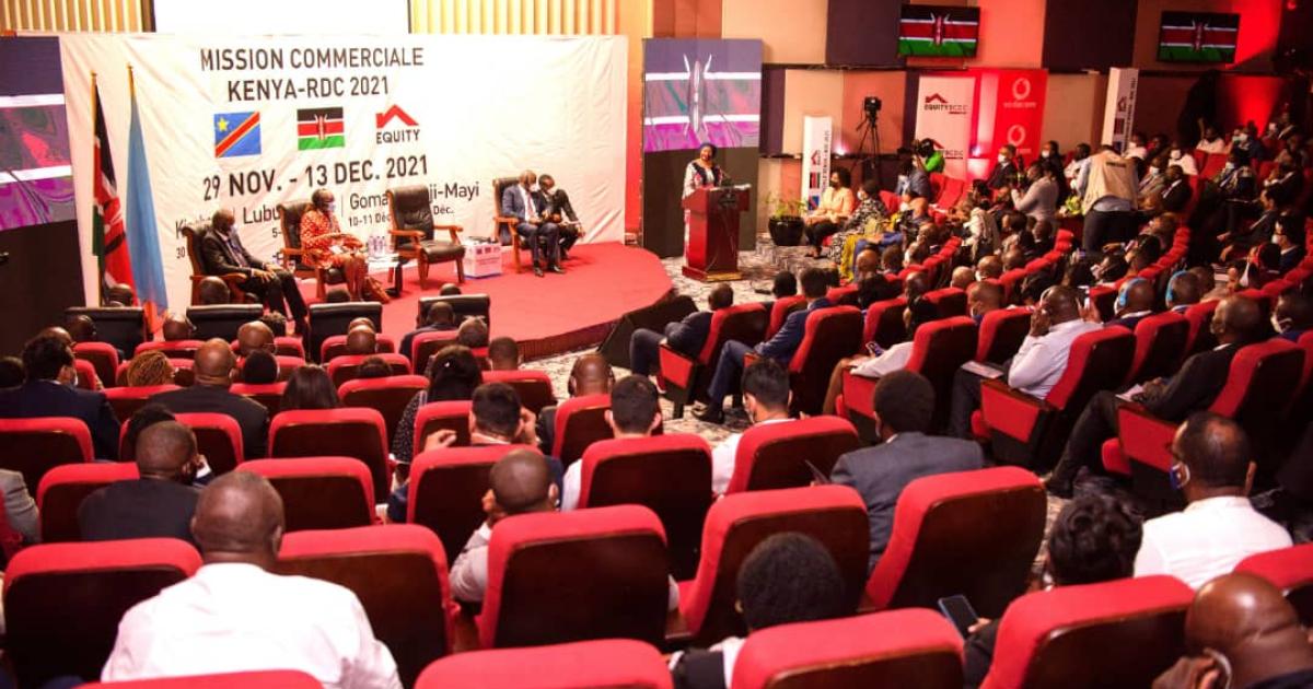 La mission commerciale RDC-Kenya à Mbuji-Mayi