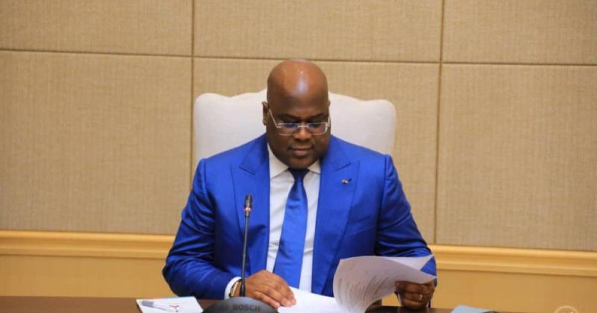 Félix Tshisekedi, président de la RDC