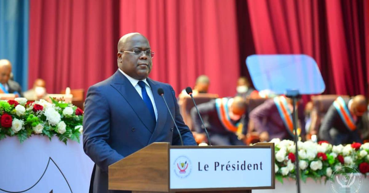 Félix Tshisekedi, président de la RDC