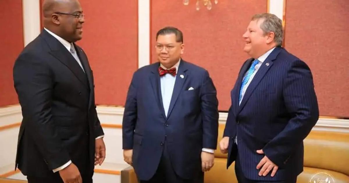 Tshisekedi et Mike Nzita