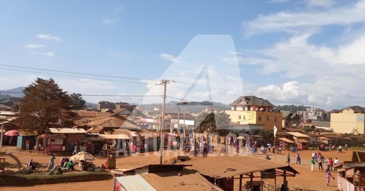 Une vue de la ville de Butembo