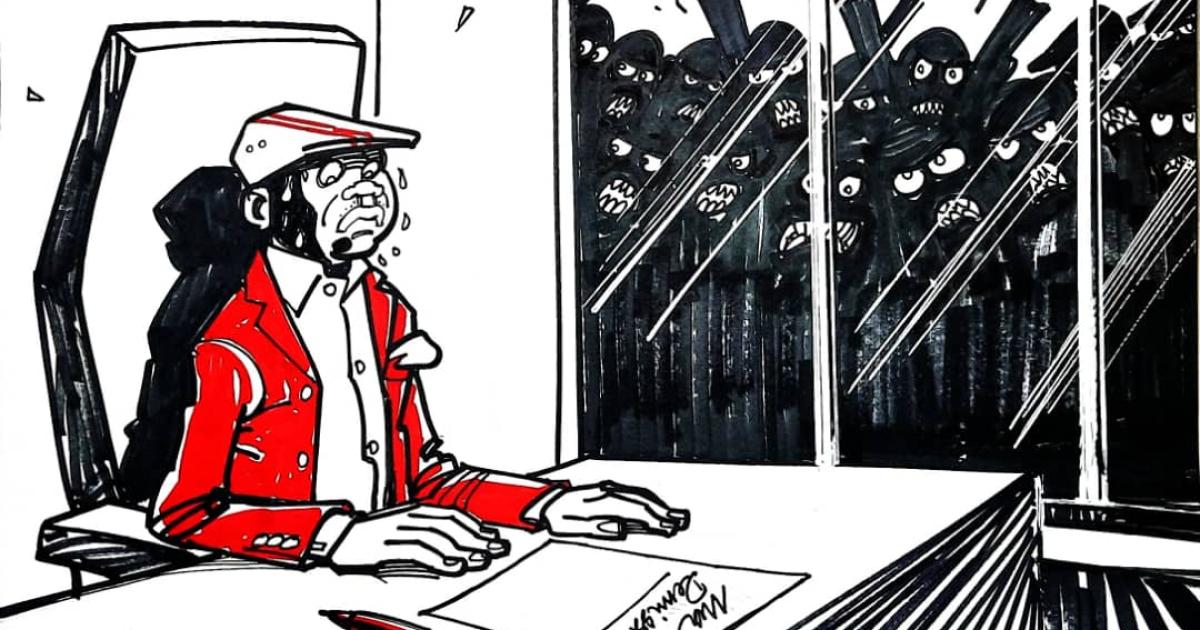 Les caricatures de ACTUALITE.CD sont réalisées par Kash