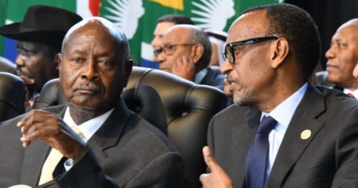 Paul Kagame et Yoweri Museveni