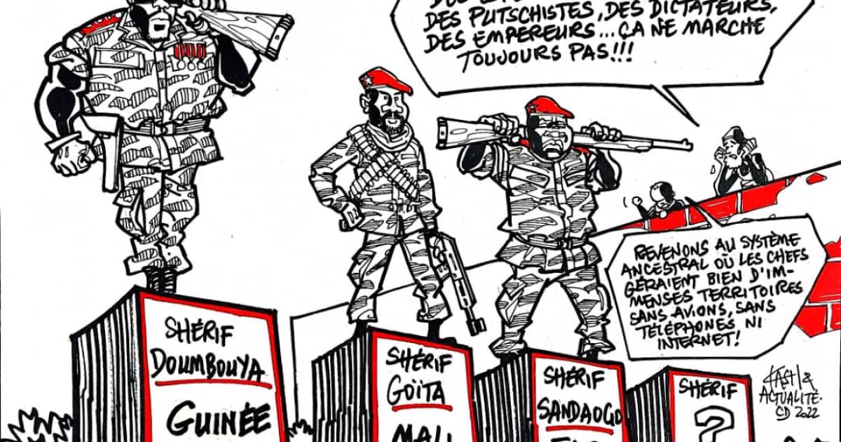 Caricature de ACTUALITE.CD par Kash