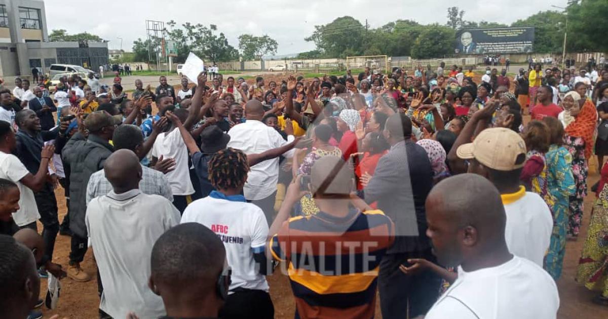 Marche pour la libération de Ngoy Mulunda à Lubumbashi