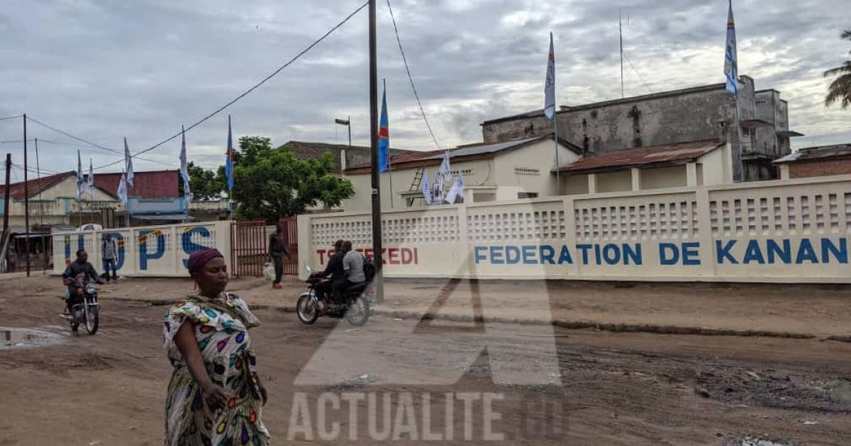 Siège de l'UDPS à Kananga