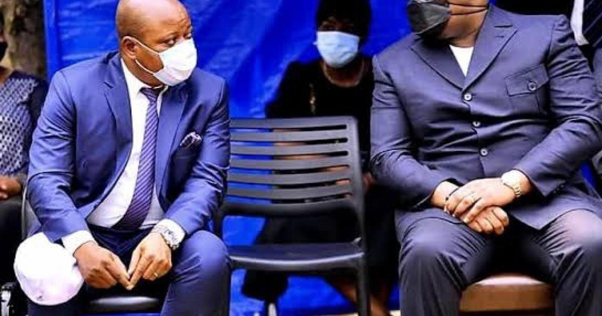 Jean-Marc Kabund et Félix Tshisekedi