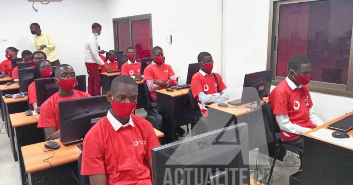 Les candidats au test national de la Bourse Vodacom Exetat 2021 