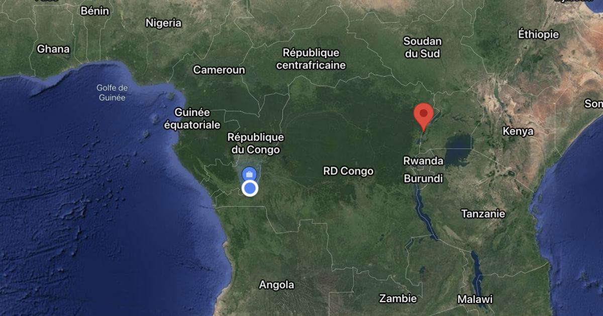 Localisation de Nobili, frontière avec l’Ouganda