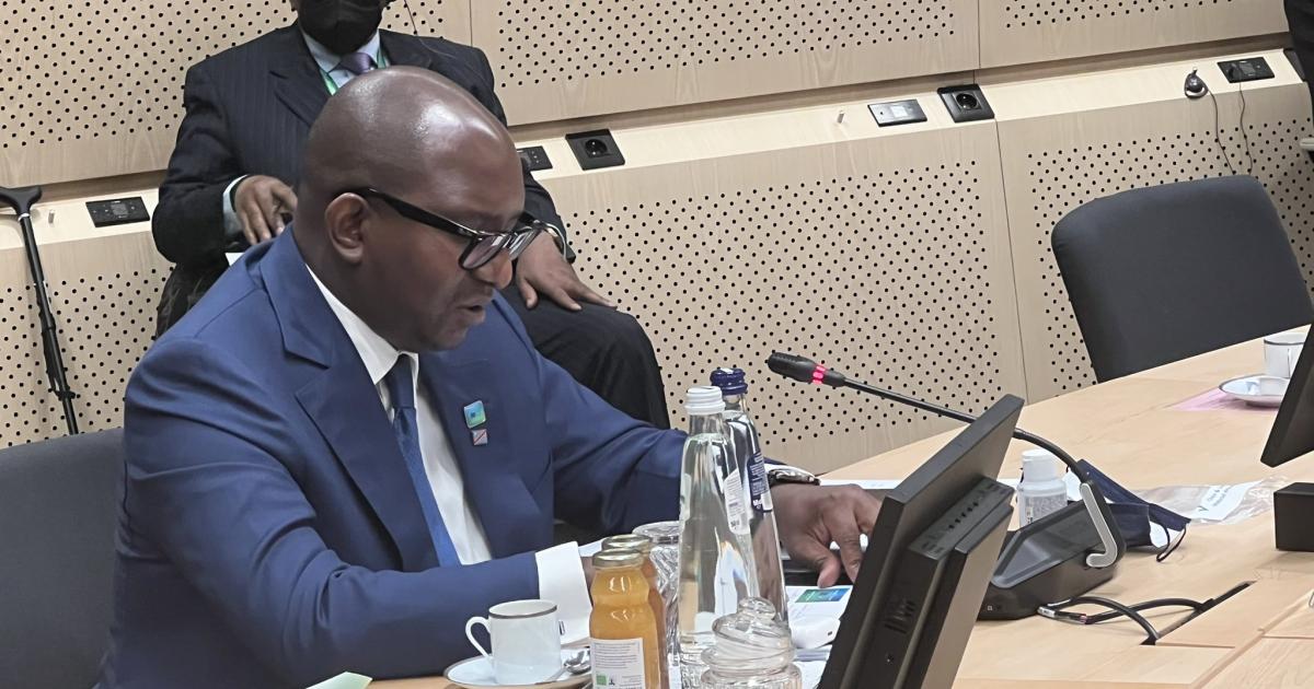 Sama Lukonde au sommet UA-UE